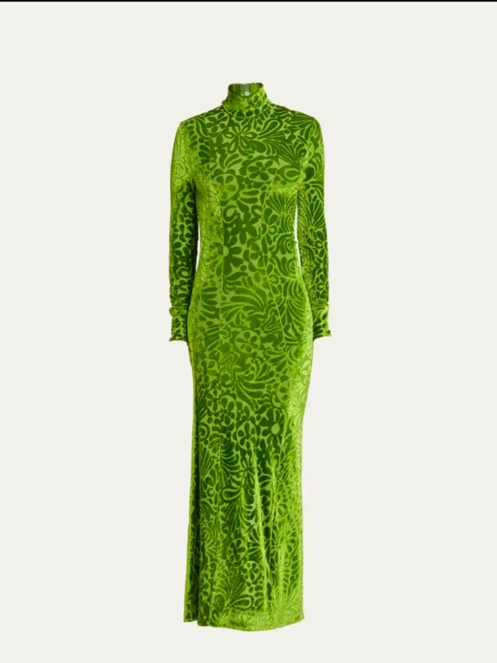 Jil Sander Floral-Print Devoré-Effect Dress